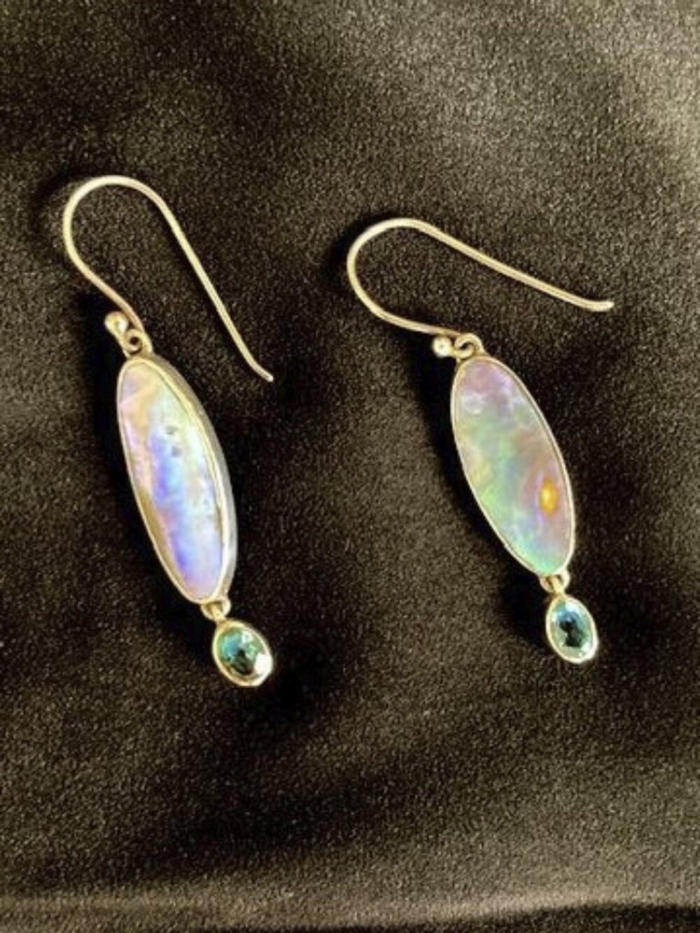 Sterling Silver & Gemstone Earrings